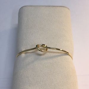 Gold Love Knot Bracelet